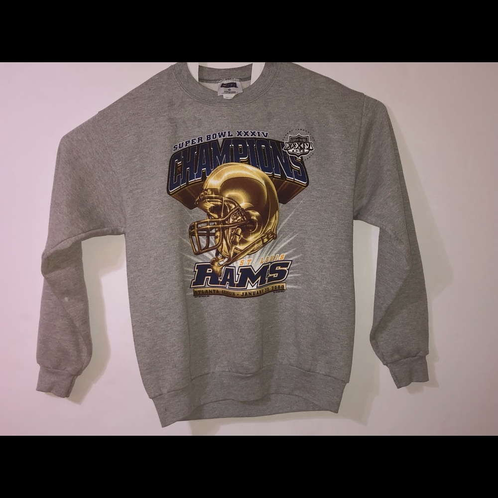 Rams Vintage 2000 Championship Sweater